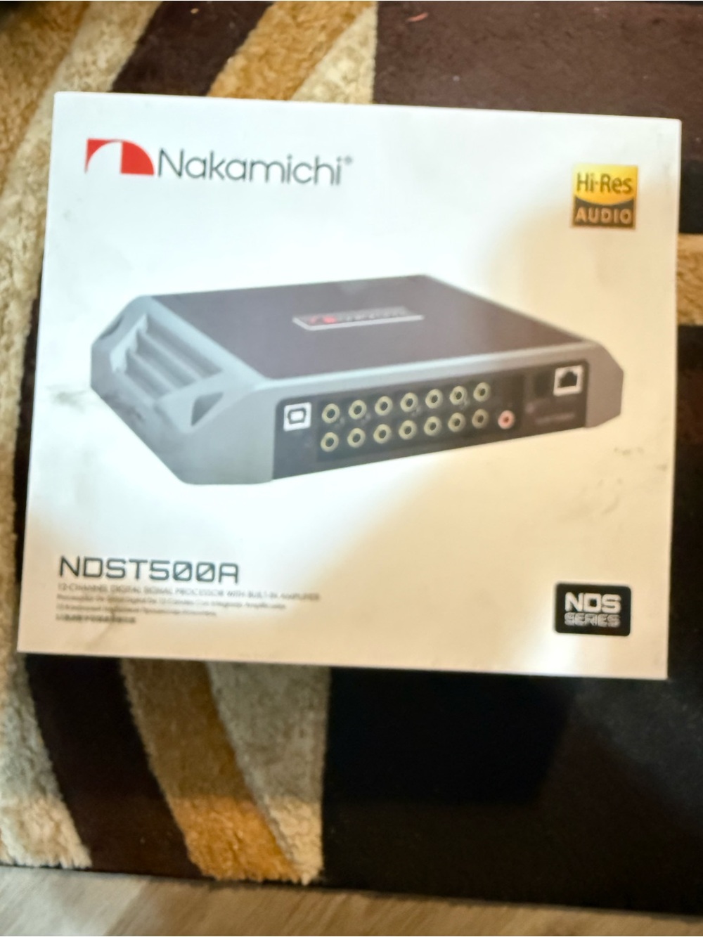 NAKAMICHI NDST500A Black 12-Channel DSP Processor/Amplifier